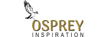 Logo of osprey, depicting a stylized silhouette of a bird in gold on a dark background, representing the best property management company.