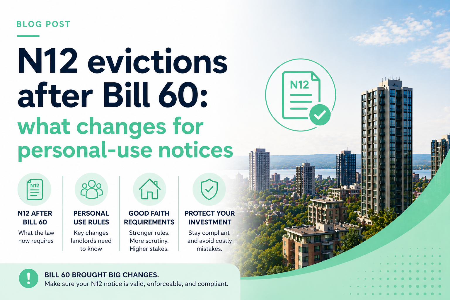 N12 Evictions after bill 60