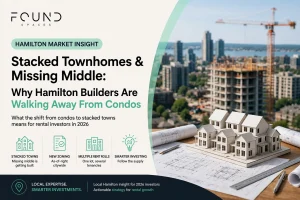 Stacked Townhomes and Missing Middle: Why Hamilton Builders Are Walking Away From Condos — Found Spaces blog header